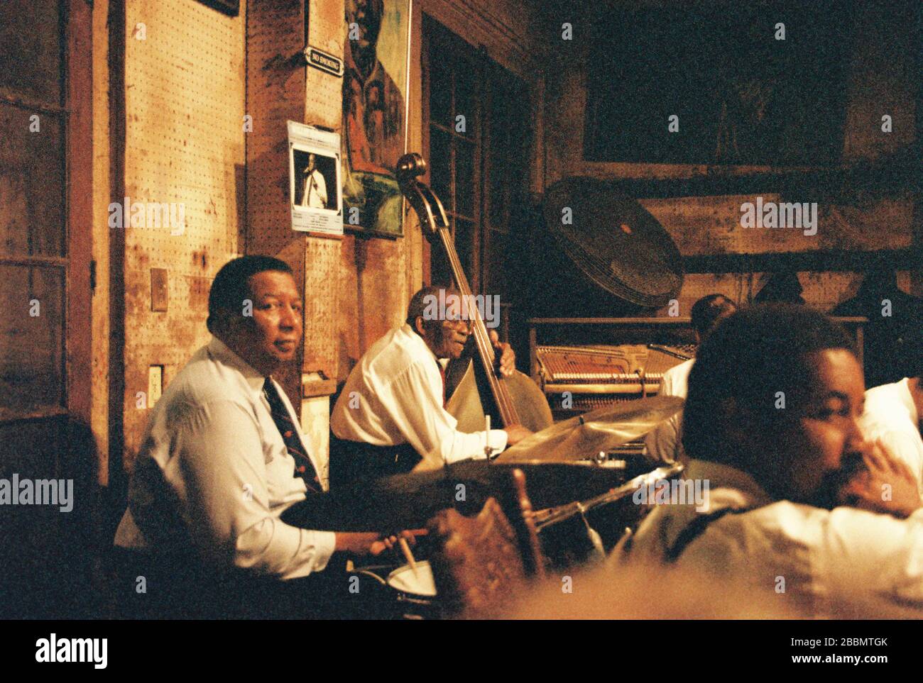 La Nouvelle-Orléans, États-Unis. 18 mars 2020. Musicien de jazz au légendaire Preservation Hall de la Nouvelle-Orléans. Crédit: Stephan Schulz/dpa-Zentralbild/ZB/dpa/Alay Live News Banque D'Images