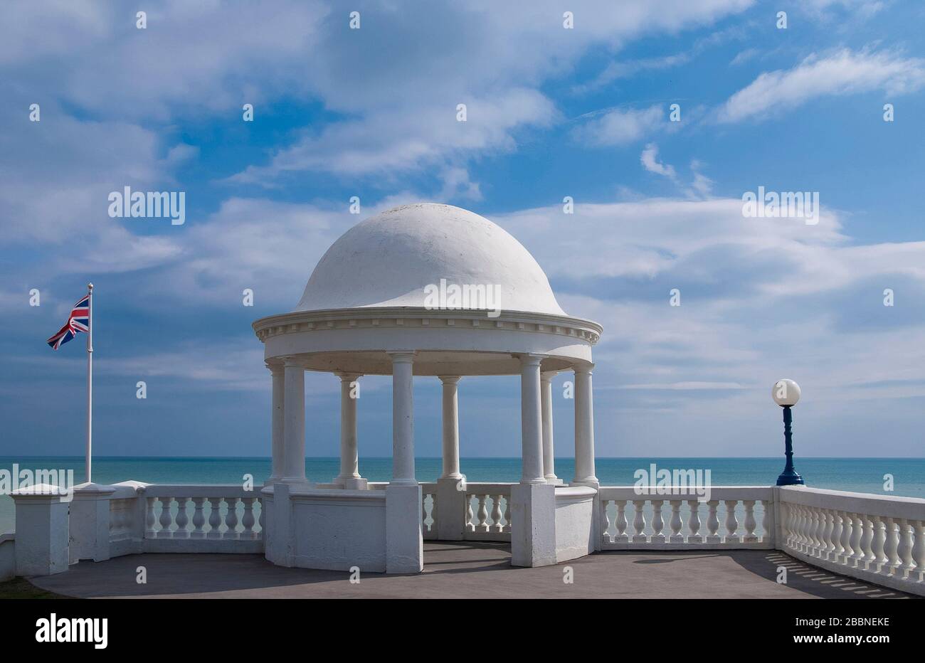 Le Pavillion de la Warr à Bexhill sur la mer. Un bel exemple d'architecture art déco a ouvert ses portes en 1935 et régénéré en 2005 en tant que cen d'art contemporain Banque D'Images