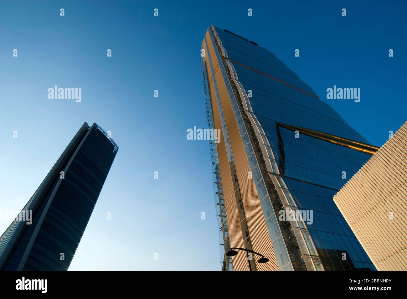 Tour Hadid de Milan Banque D'Images