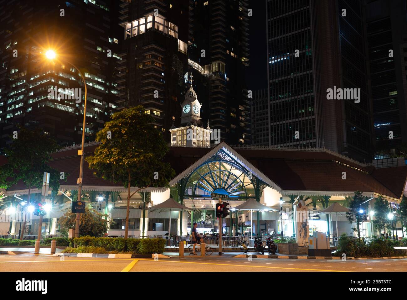 Temple tooth Relic dans la ville de Singapour en chine Banque D'Images