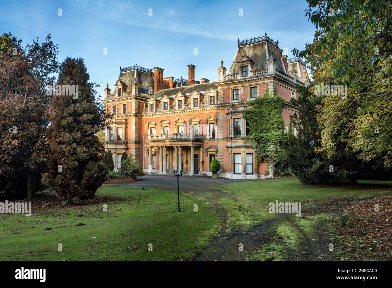 East Carlton Hall dans le East Carlton Country Park, près de Corby, Northamptonshire, Angleterre, Royaume-Uni Banque D'Images