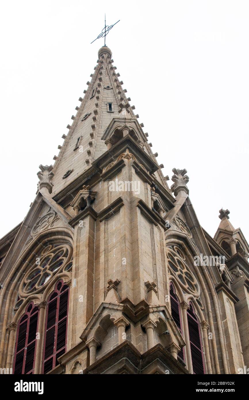 Cathédrale du Sacré-cœur de Shishi à Guangzhou Banque D'Images