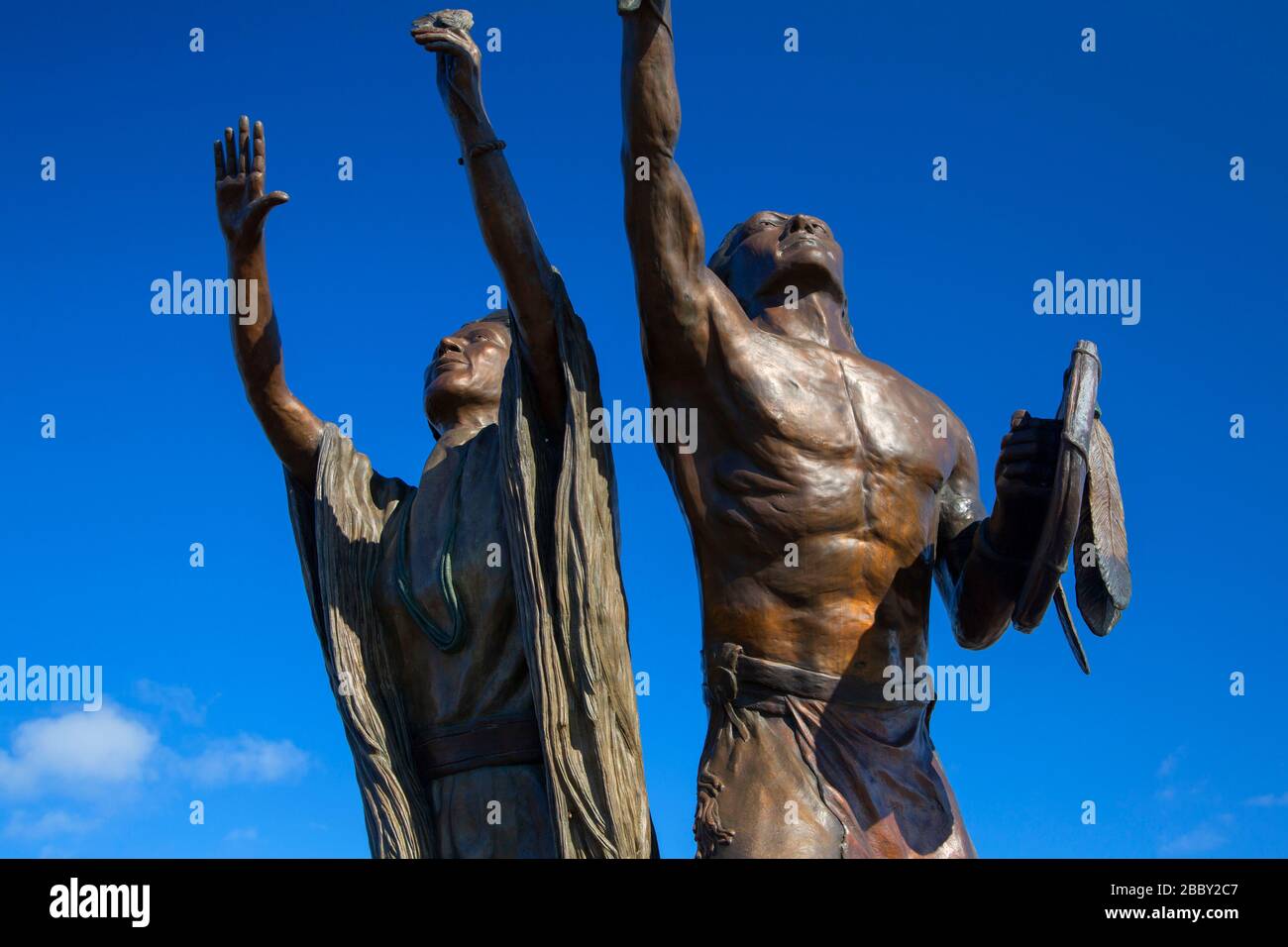 Monument commémoratif des anciens combattants de la vallée de l'Ouest, Communauté de Grand Ronde, Oregon Banque D'Images