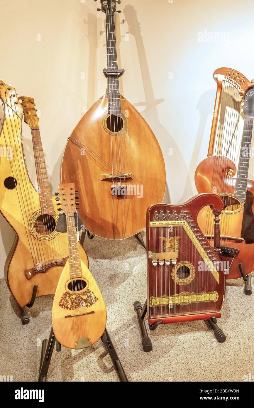 Instruments à cordes anciens Banque D'Images
