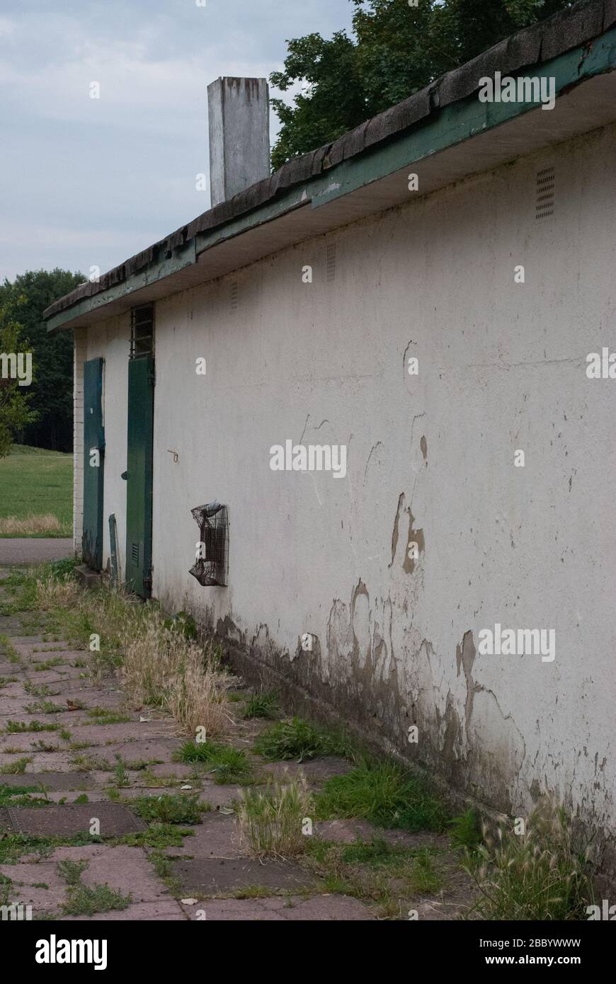 Pavillon Southfield Park terrain de loisirs Southfield, East Acton, Londres, W 3 Banque D'Images