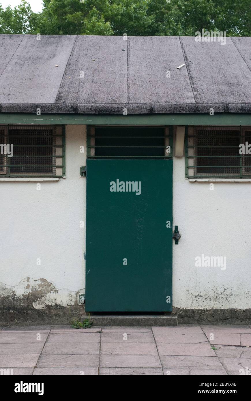 Pavillon Southfield Park terrain de loisirs Southfield, East Acton, Londres, W 3 Banque D'Images