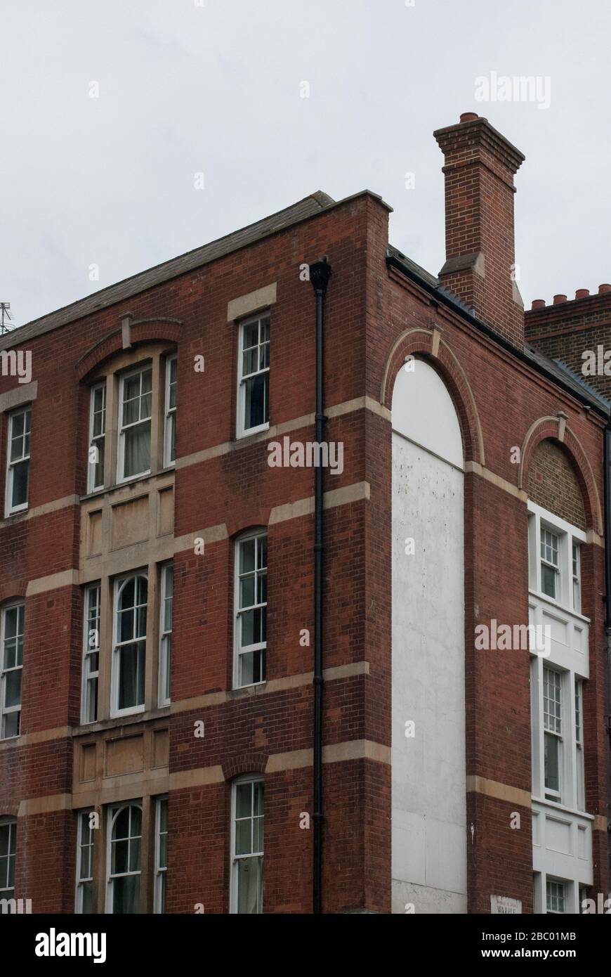 1-10, voie de guerre, East Acton, Londres, troisième Banque D'Images