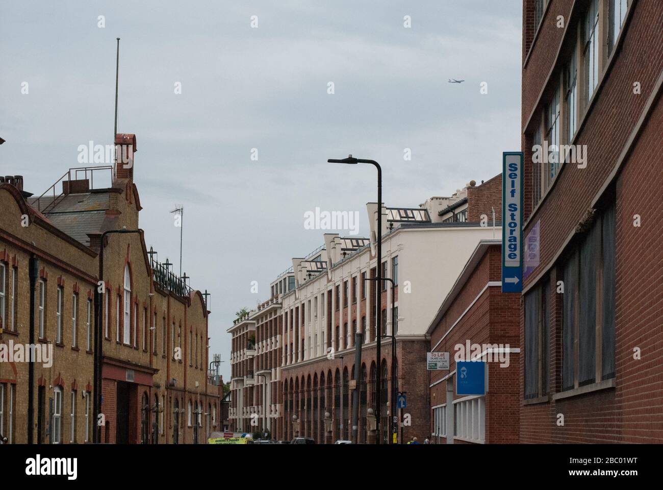 W & G du Cros Works car Factory Warple Mews, Wimple Way, East Acton, Londres, Banque D'Images