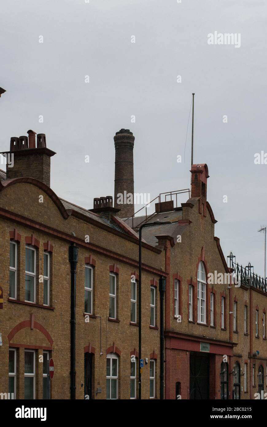 W & G du Cros Works car Factory Warple Mews, Wimple Way, East Acton, Londres, Banque D'Images