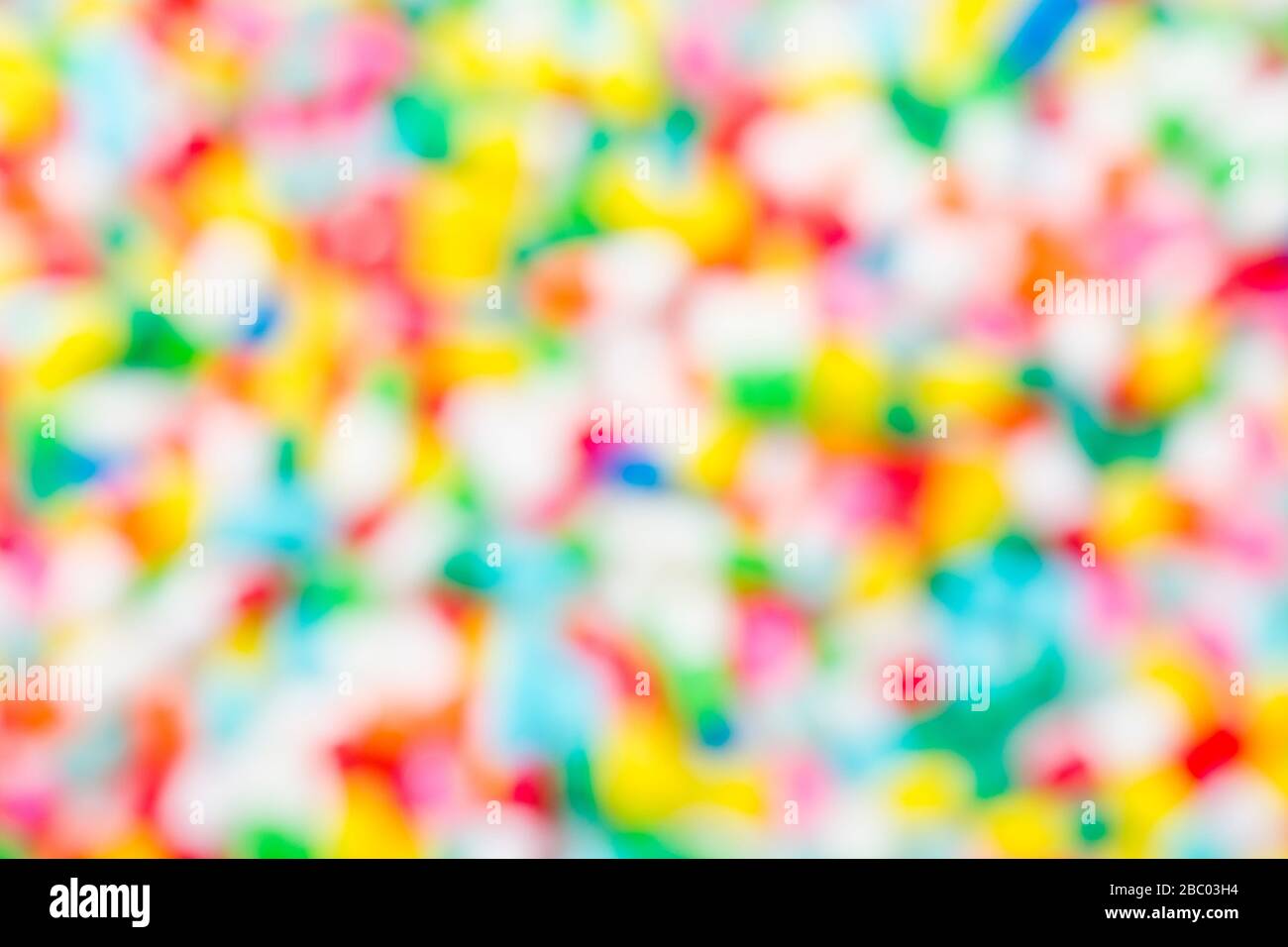 Flou flou flou flou flou flou flou flou de couleurs vives - en fait capsules. Pour les couleurs abstraites, les couleurs aléatoires ou les couleurs de l'application, les problèmes de santé mentale, la confusion. Banque D'Images