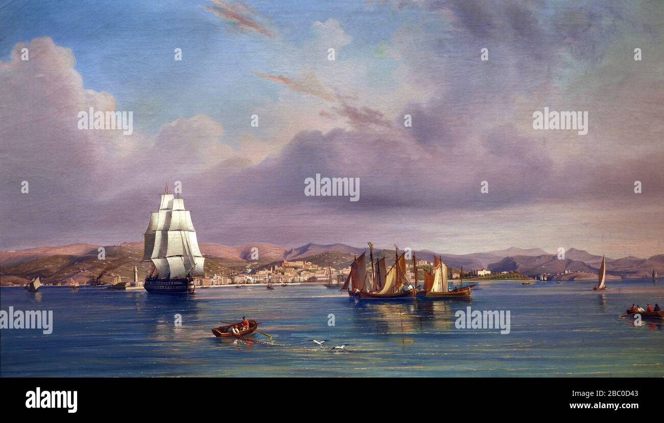 Trieste 1858 Johann Anton Tischbein 1720 - 1784 Allemagne allemande Banque D'Images