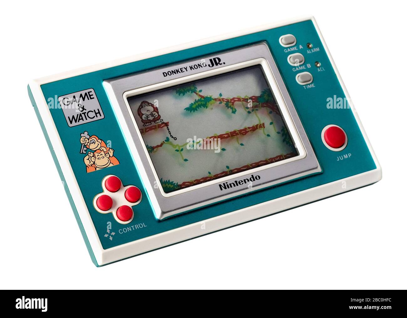 1980 Nintendo 'Game & Watch' Donkey Kong Jr. Jeu électronique portable,  créé par le créateur de jeux Gunpei Yokoi et produit de 1980 à 1991 Photo  Stock - Alamy