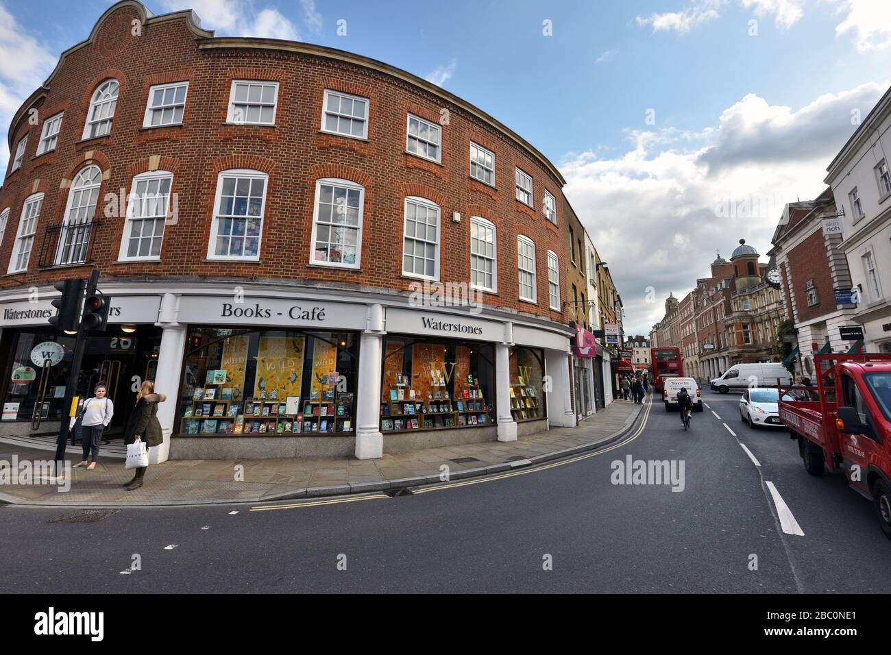 Waterstones Book shop Hill Street, Richmond, Londres, Royaume-Uni Banque D'Images