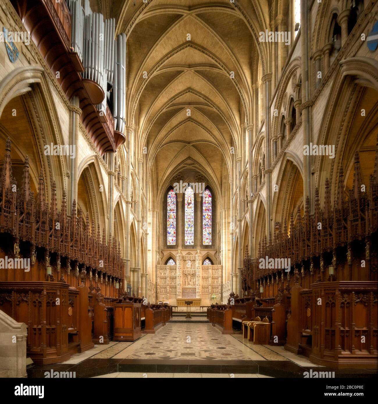 Cathédrale de Truro Banque D'Images