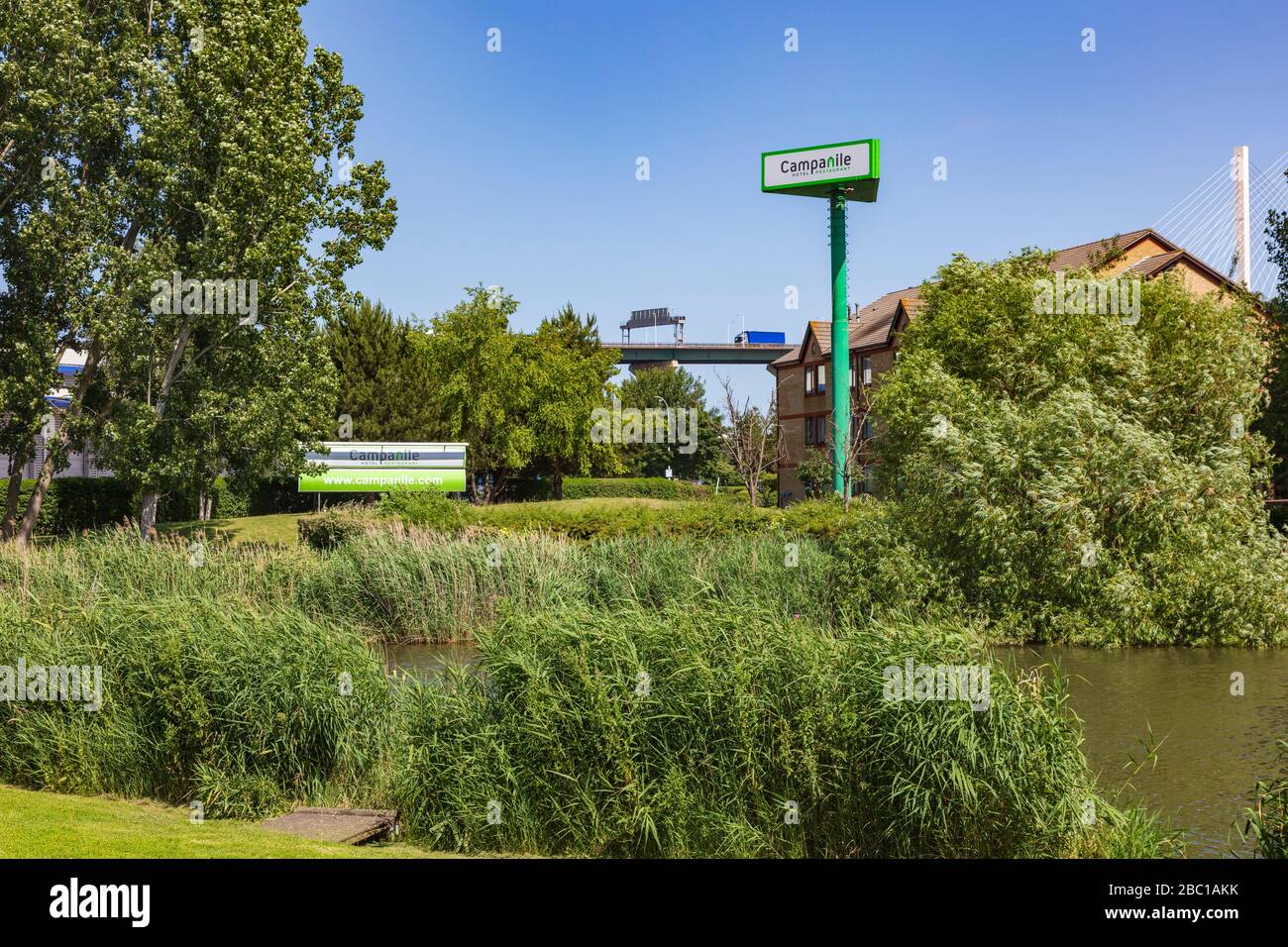 Greenhithe zone industrielle Banque de photographies et d’images à