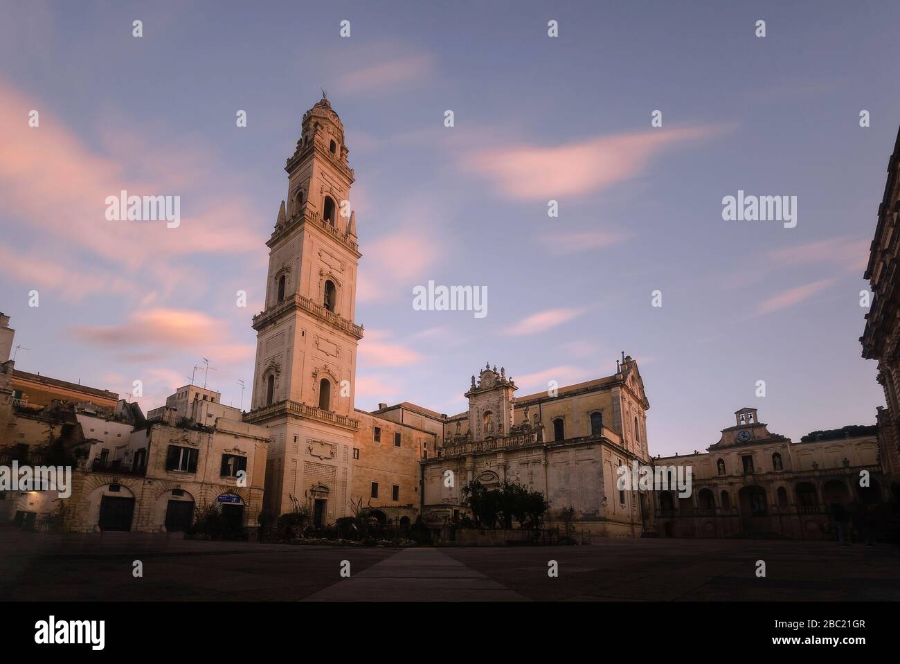 Noël à Lecce, Italie. Banque D'Images