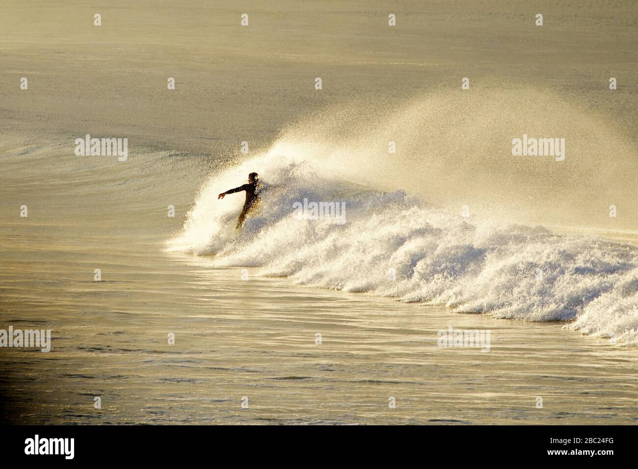 vagues de l’océan Banque D'Images