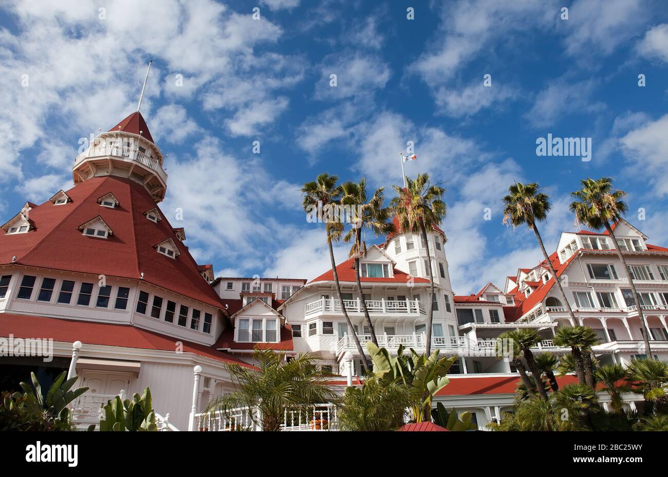 Coronado Hotel, San Diego, Californie, États-Unis Banque D'Images