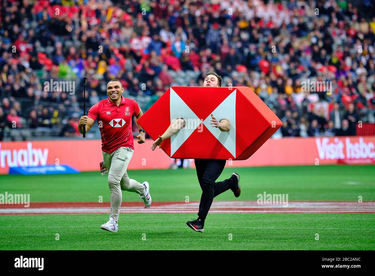 Rugby Player In Action Running Banque D Image Et Photos Alamy