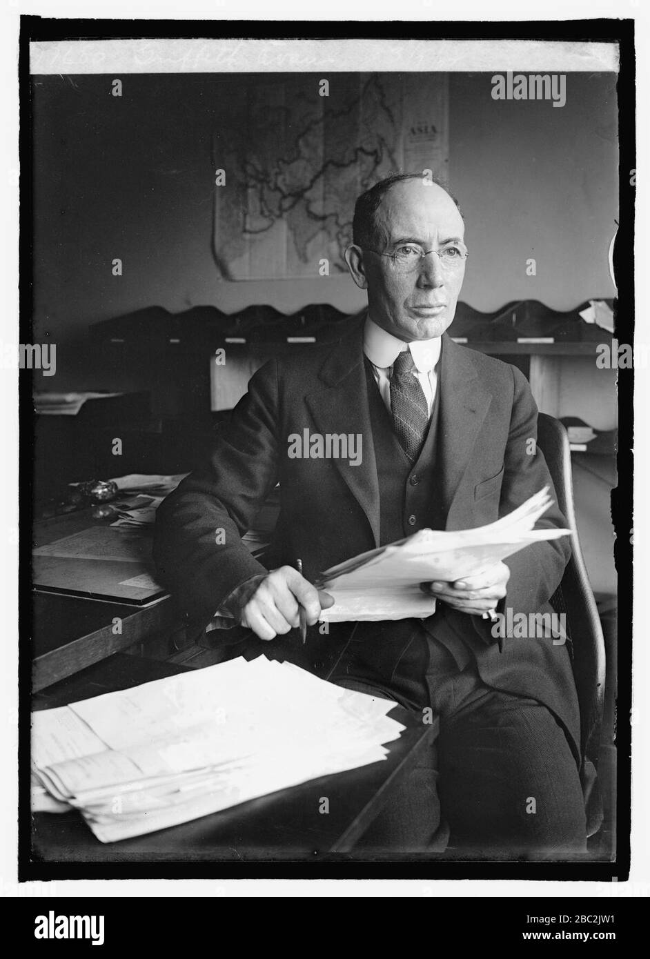 Griffith Evans, 3-7-22 Banque D'Images