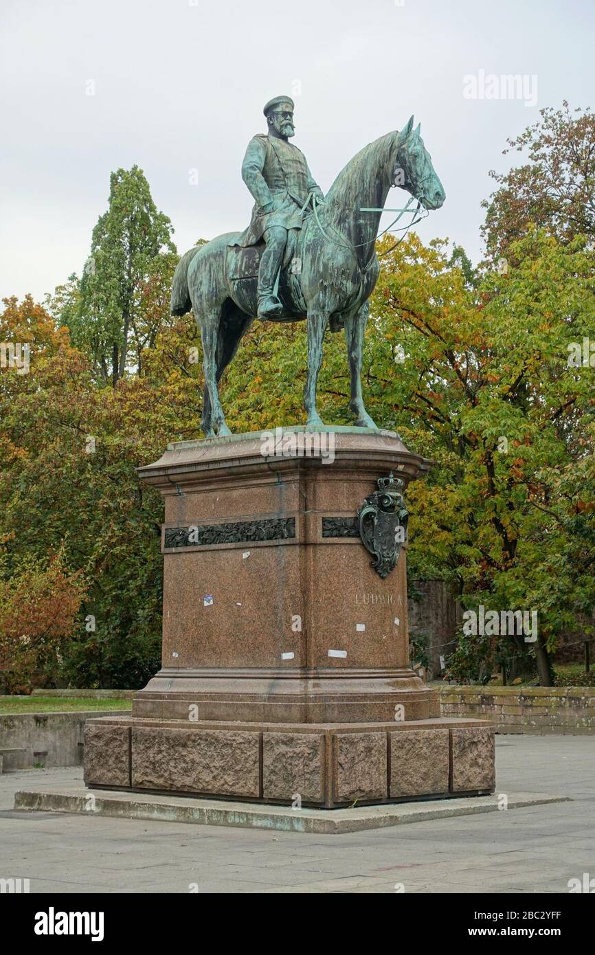 Großherzog Ludwig IV - Darmstadt, Allemagne Banque D'Images