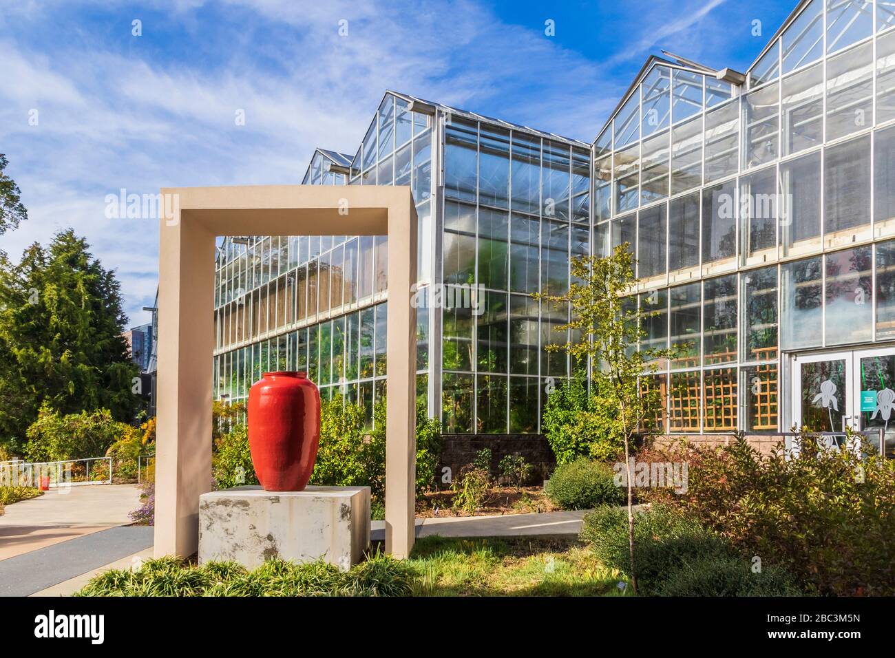 Dorothy Chapman Fuqua Conservatoire aux jardins botaniques d'Atlanta à Atlanta, Géorgie. Banque D'Images