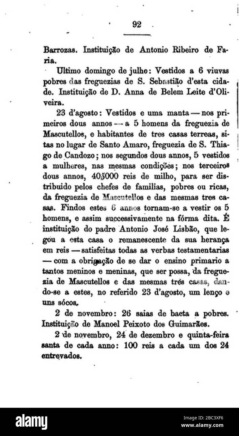 Guimarães- Apontamentos para a sua história - vol. I (94). Banque D'Images