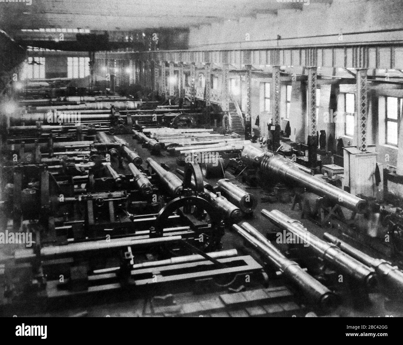 Magasins d'armes à feu, Naval Gun Factory, Washington Navy Yard, Washington D.C. (25683701735). Banque D'Images