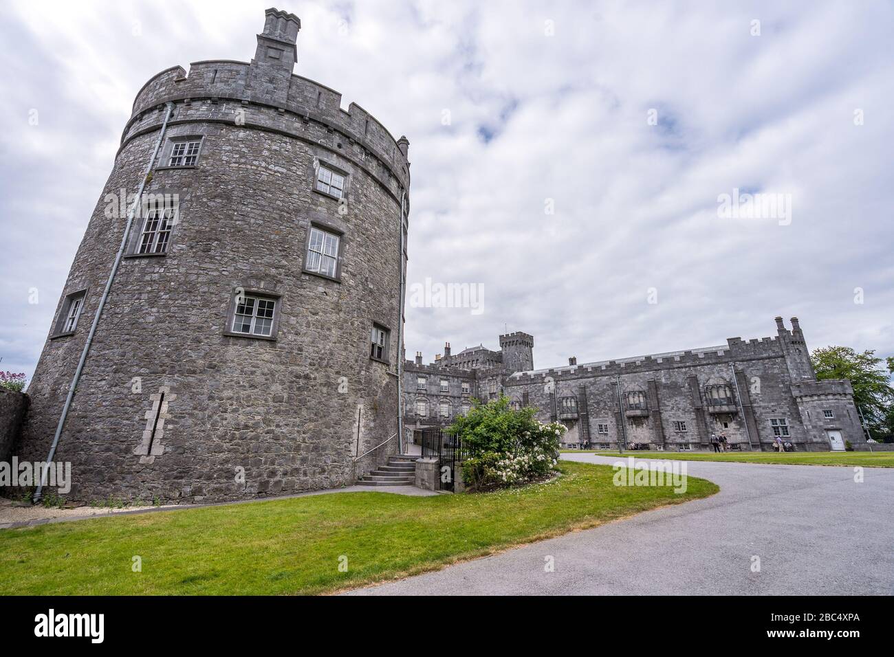 Kilkenny, Irlande - Château de Kilkenny - une attraction touristique populaire Banque D'Images