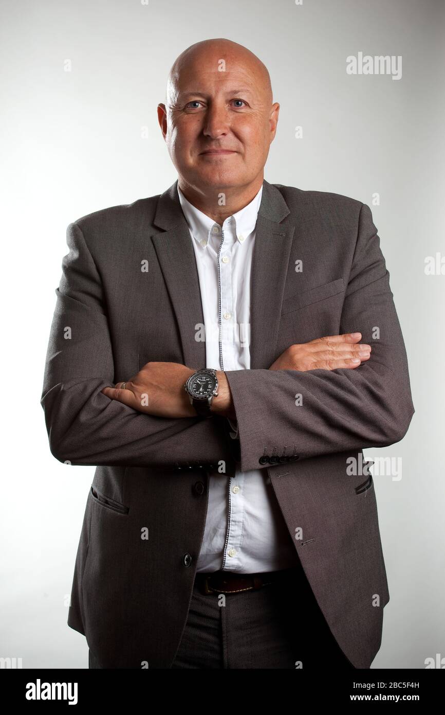 Leyton Orient Manager Russell Slade Banque D'Images