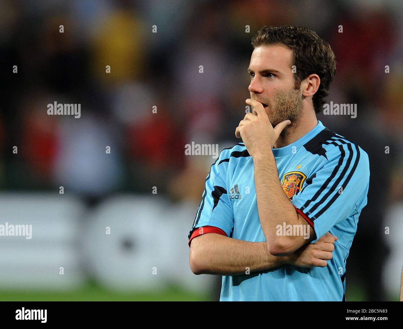 Juan Mata en Espagne pendant la période de préchauffage Banque D'Images