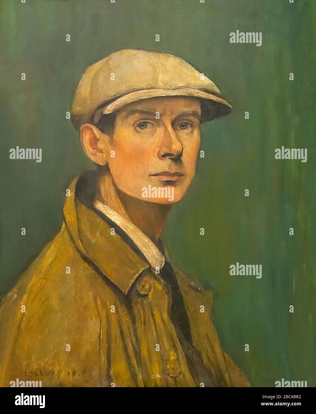 Autoportrait, L S Lowry, 1925 Banque D'Images