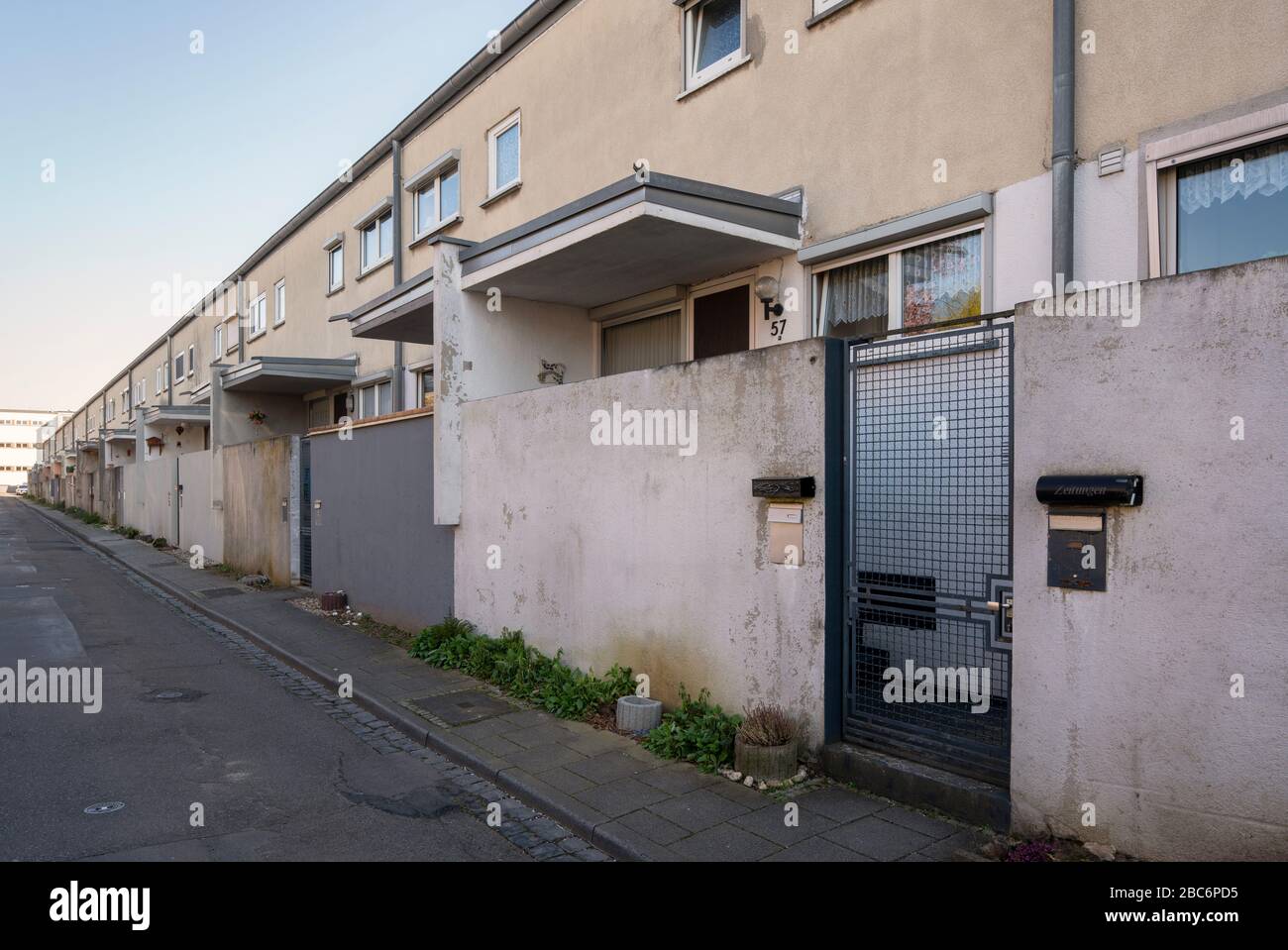 Frankfurt am Main, Siedlung Römerstadt, Gesamtplanung 1927-1929 von Ernst May Banque D'Images