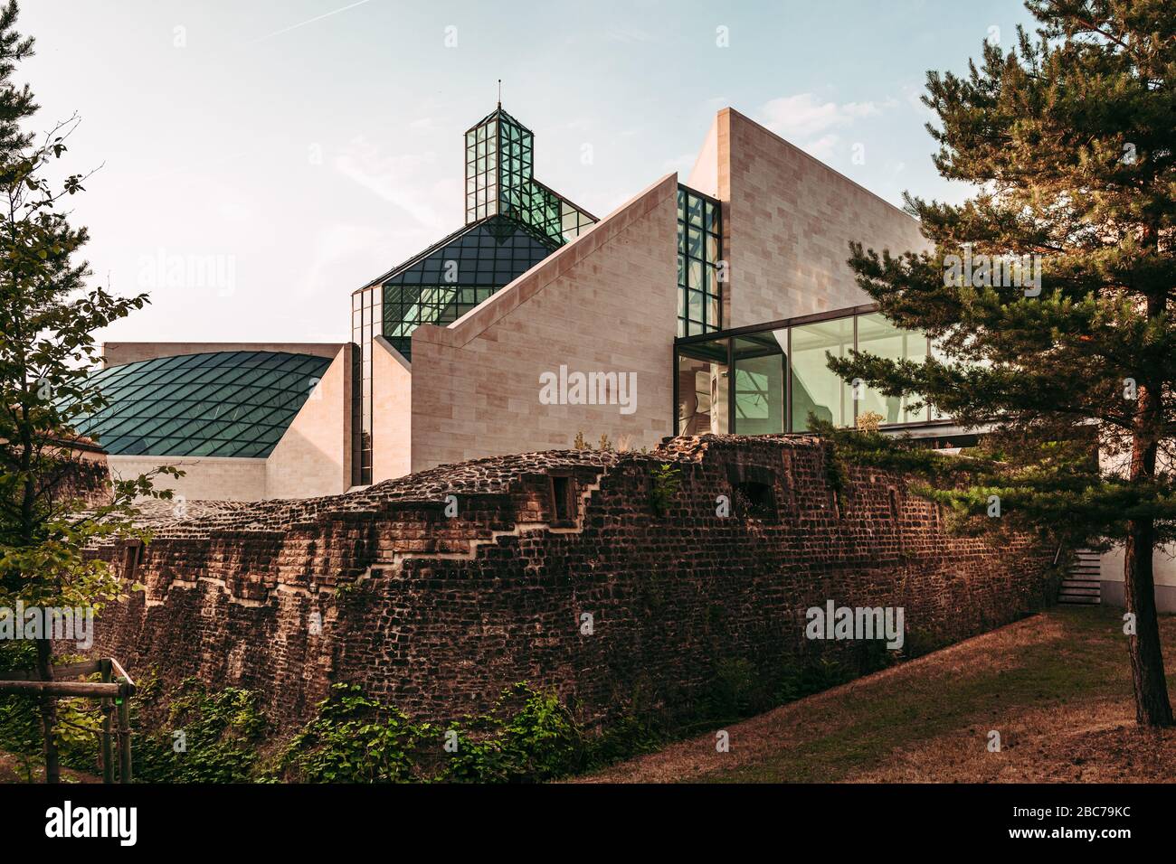 Scène de la vie quotidienne dans la ville de Luxembourg Banque D'Images