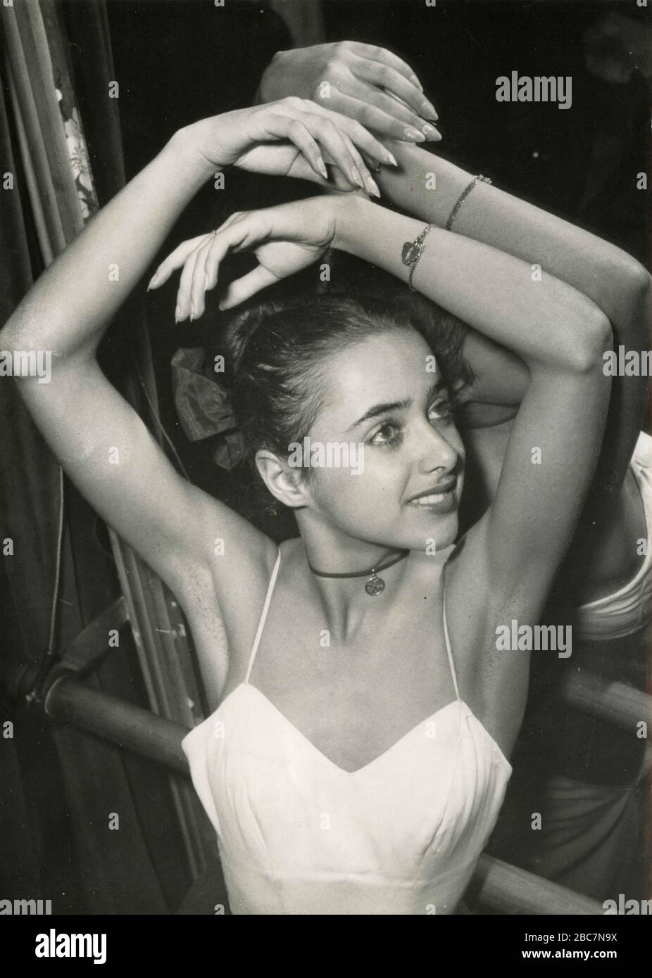 Liane Dayde, danseuse française de l'Opéra, 17 prima ballerina, Paris, France 1949 Banque D'Images