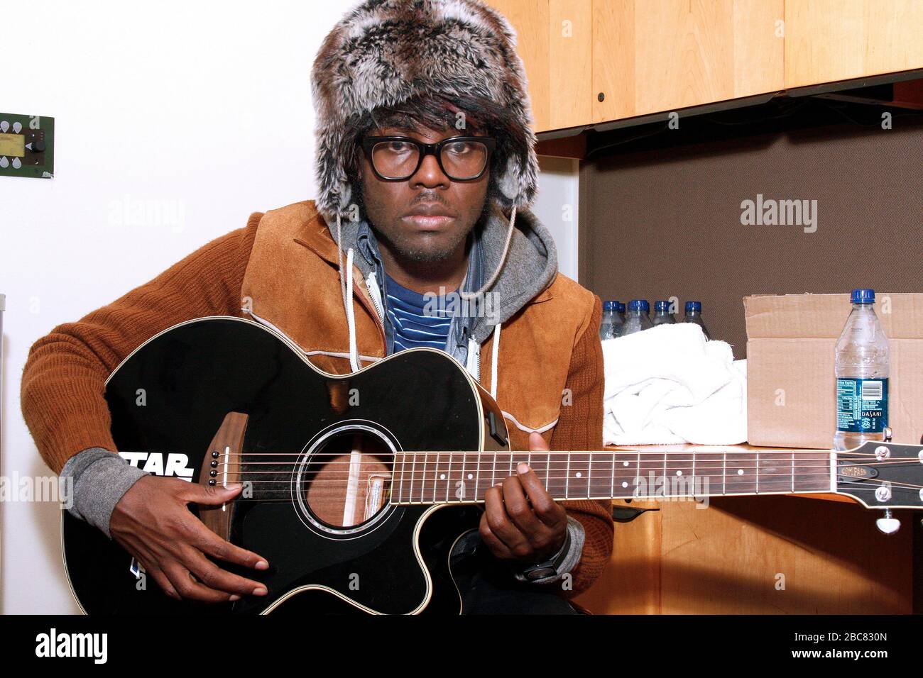 Portrait du champion LightSpeed pris au World Cafe Live à Philadelphie le 7 mars 2008. Crédit: Scott Weiner/MediaPunch Banque D'Images