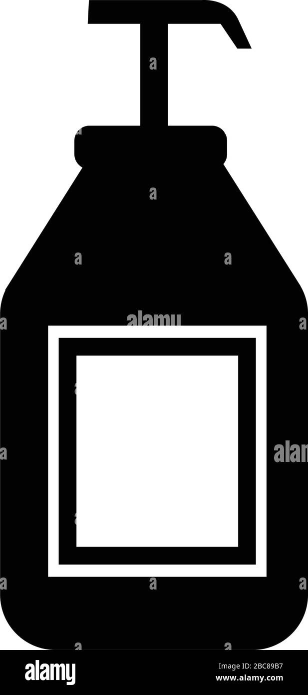 Icône de vecteur antiseptique icône de vecteur isolée sur fond blanc antiseptique Illustration de Vecteur