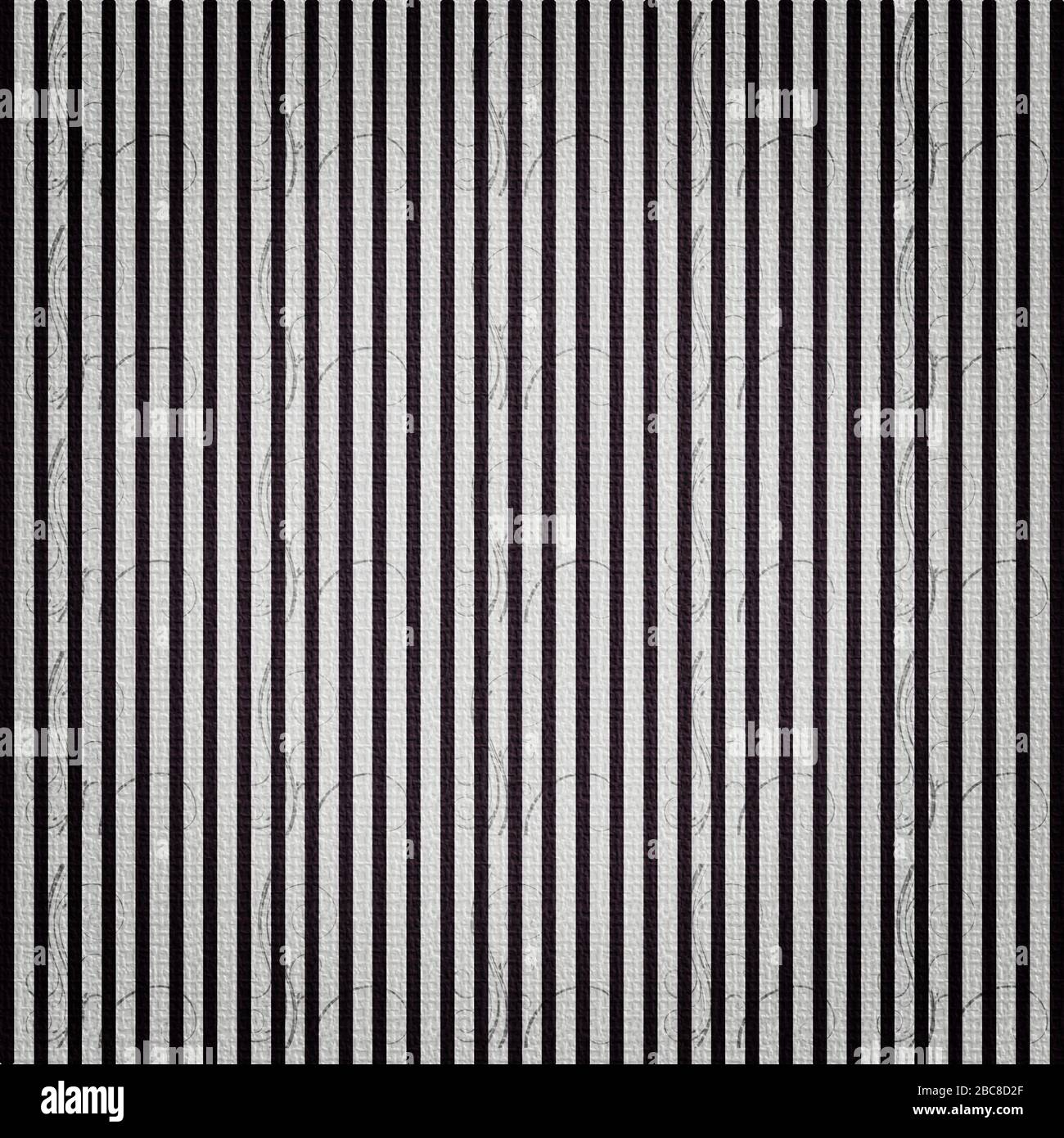 Motif vintage avec bandes et fonds de vignette en lignes verticales. papier numérique 12x12 pour la conception graphique et les projets. Banque D'Images