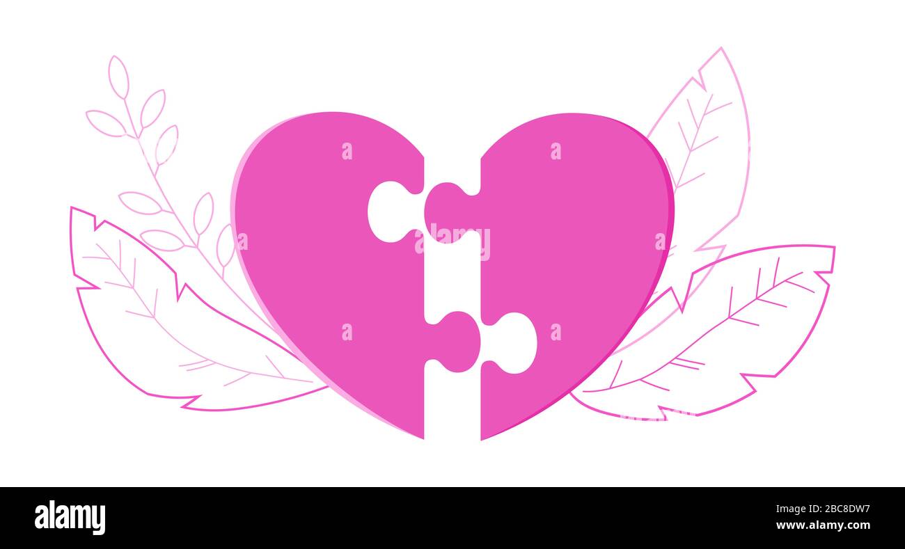 Assemblez Un Puzzle Enorme En Forme De Coeur Metaphore De L Amour Image Vectorielle Stock Alamy Assemblez Un Puzzle Enorme En Forme De Coeur Metaphore De L Amour Image Vectorielle Stock Alamy
