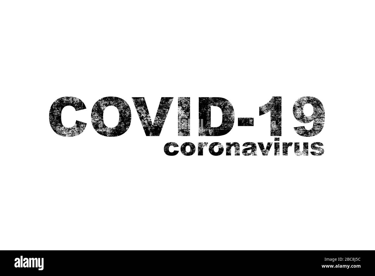 Coronavirus Covid-19 - 2019 Maladie Du Coronavirus Banque D'Images