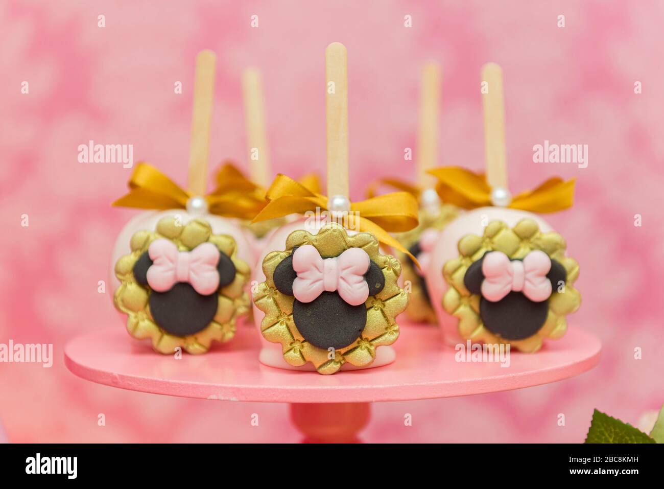 Florianopolis Bresil 15 Mars Decoration De Table Douce Dans La Fete Des Enfants Avec Theme Minnie Mouse Reception Pour Fete D Anniversaire Decoration Photo Stock Alamy