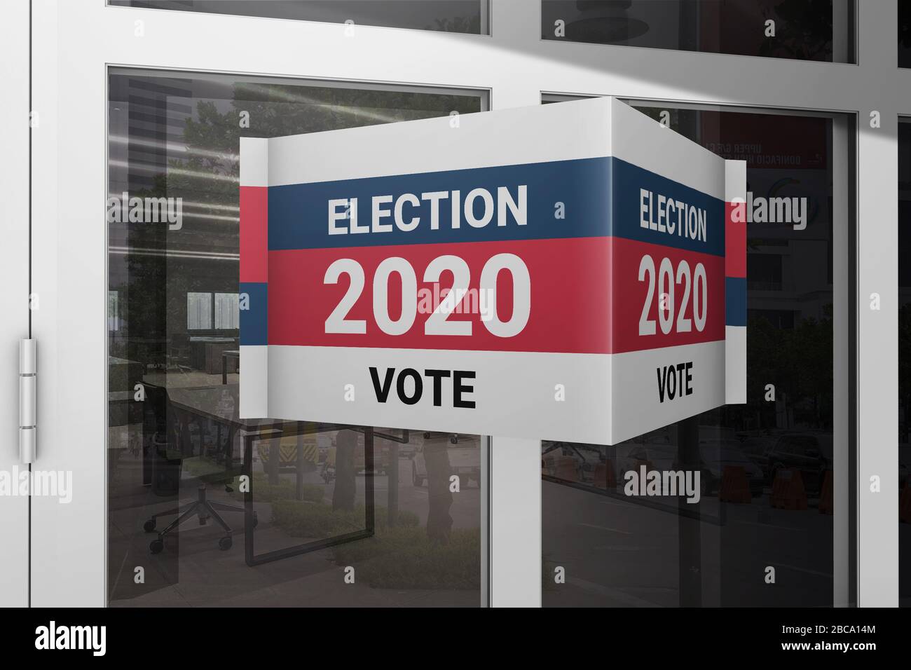 Élection présidentielle AMÉRICAINE 2020 vote démocratie USA Politique Parti démocrate Parti républicain Novembre 2020 Amérique Etats-Unis d'Amérique Washington Banque D'Images