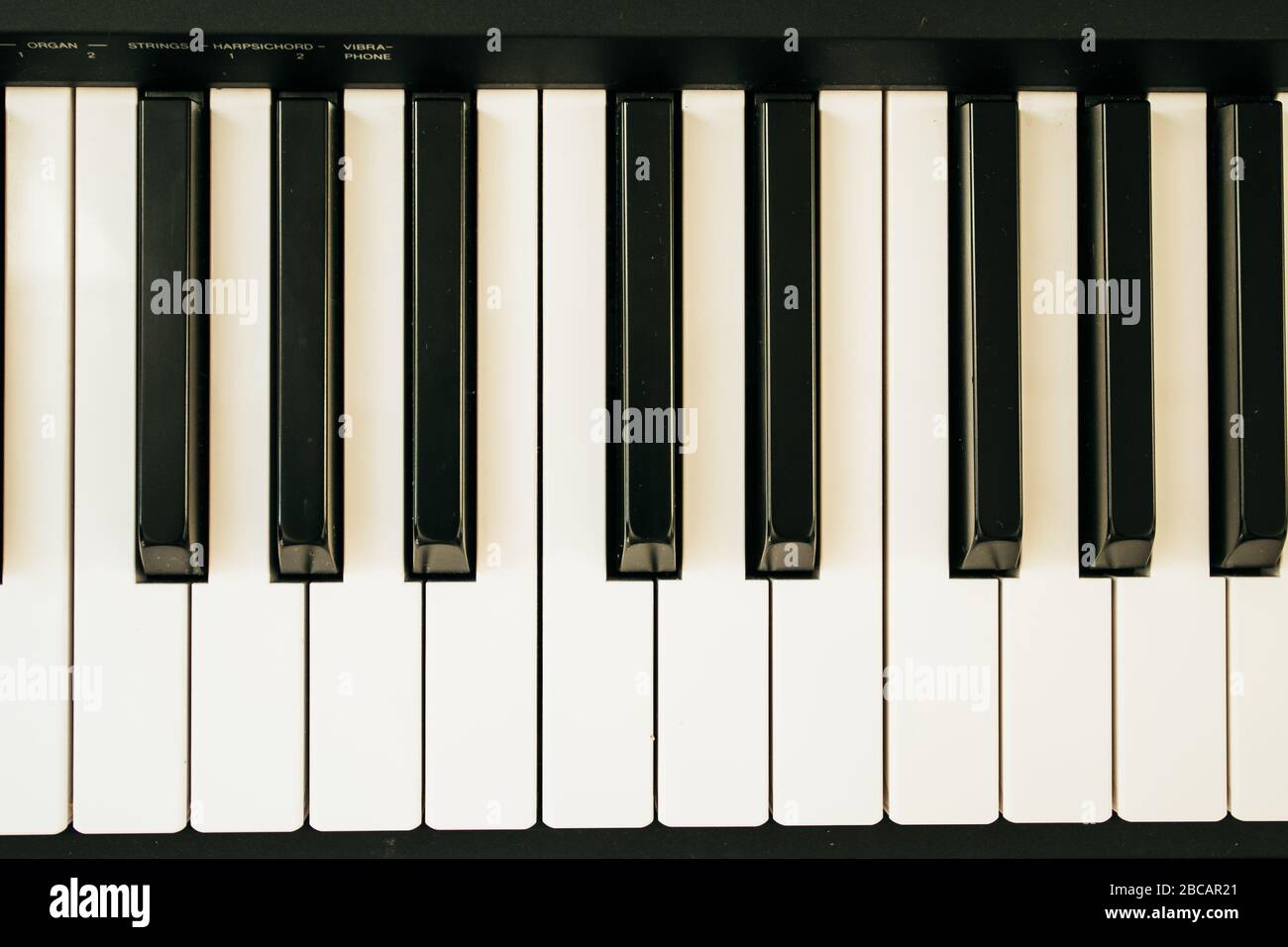 Clavier piano musical INS.clavier piano Banque D'Images