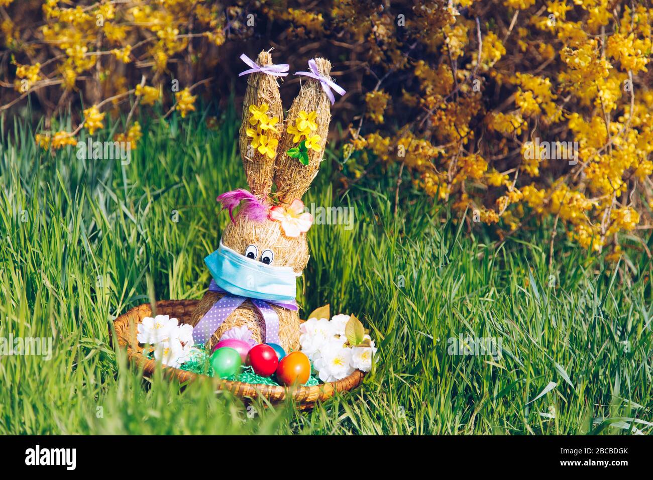 Masque De Lapin De Paques Banque D Image Et Photos Alamy