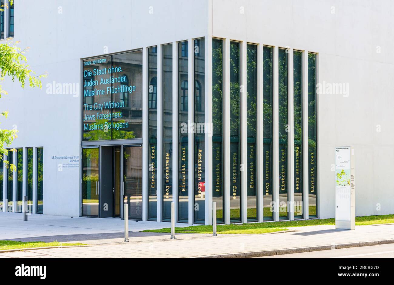 Centre de documentation pour l'histoire du socialisme national, Munich, Allemagne Banque D'Images