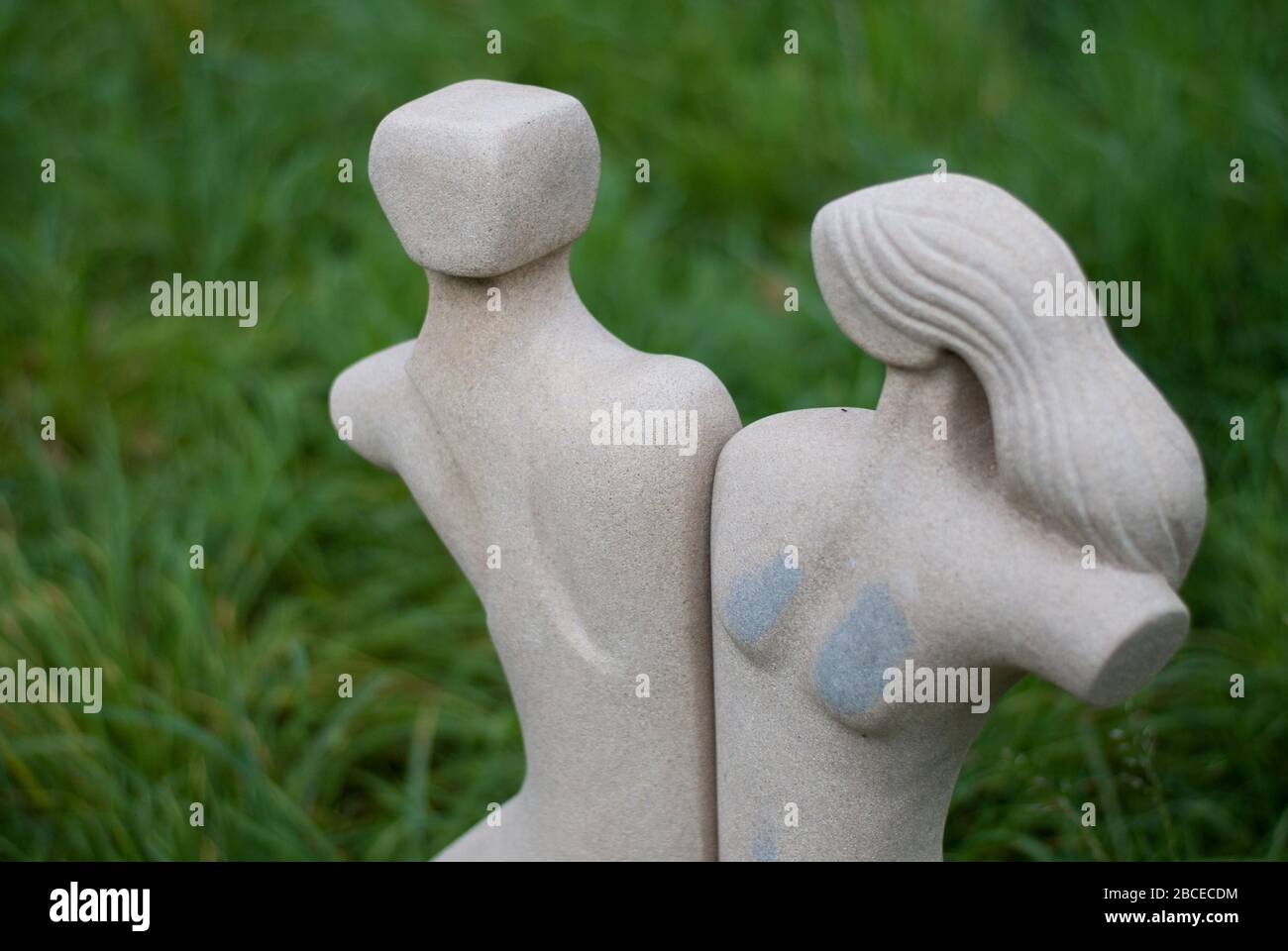 Histoire naturelle Sculpture de pierre par James Connolly Sculpt au Kew 2017 Royal Botanic Gardens Kew Gardens, Richmond, Londres, TW9 3AE Banque D'Images