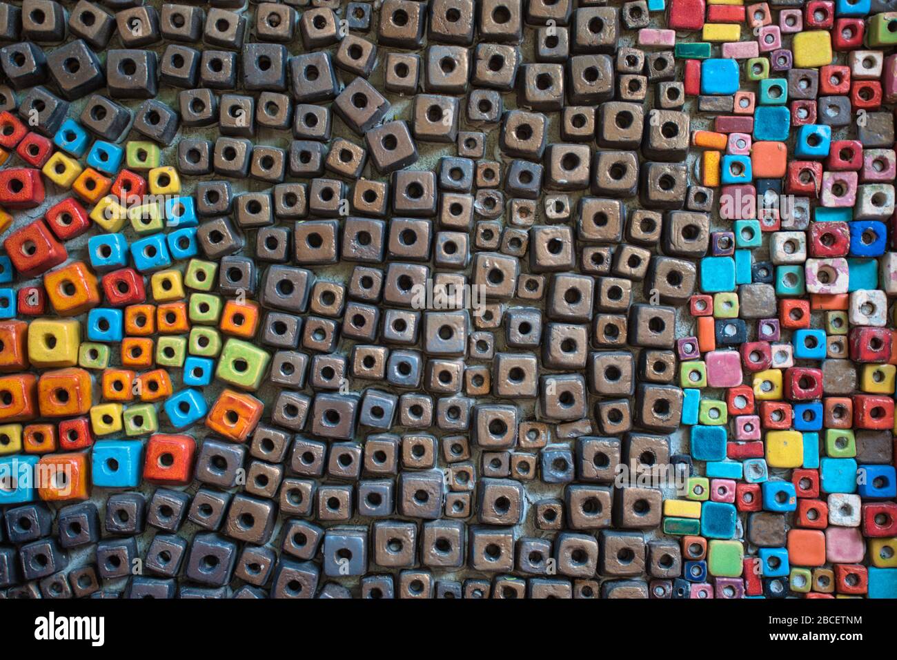 Superbes motifs en céramique, motifs riches en couleurs et formes ...
