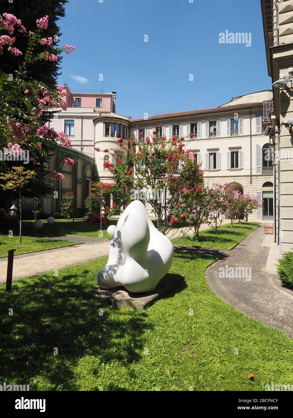 Gallerie d'Italia, Galeries Italie, le musée et centre culturel de la banque Intesa Sanpaolo, Milan, Lombardie, Italie, Europe Banque D'Images