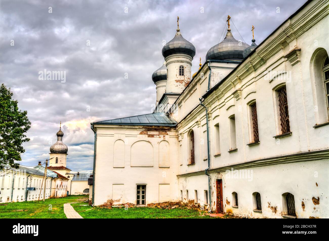 Le monastère Yuriev ou Saint-Georges en Russie Banque D'Images