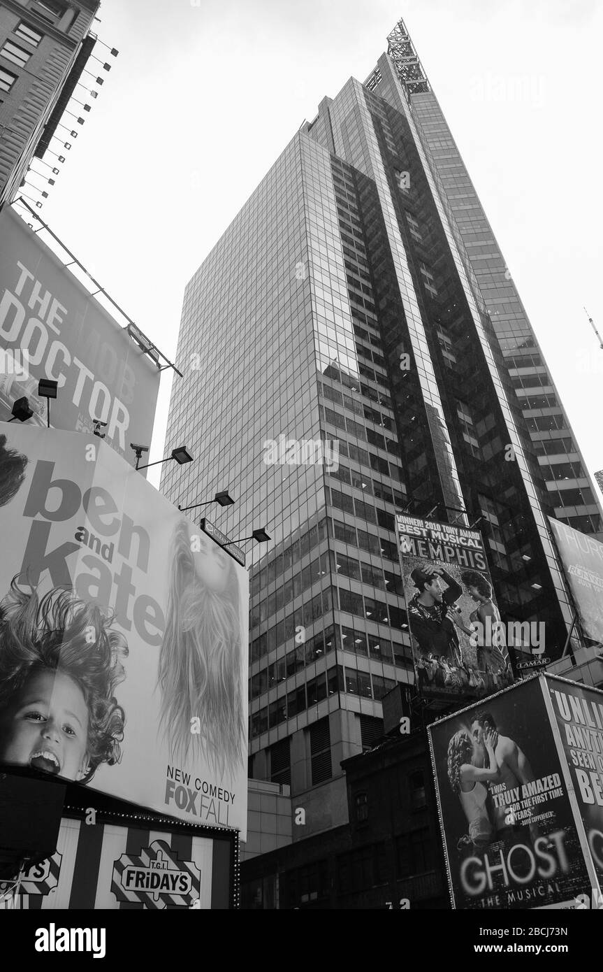 Concorde new york Banque d'images noir et blanc - Alamy